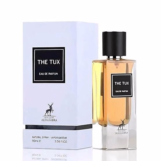 The Tux by Maison Alhambra unisex eau de parfum bottle