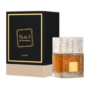 Khamrah by Lattafa Eau de Parfum 100ml Bottle – Unisex Sweet Spicy Perfume